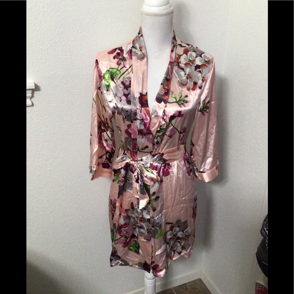 Floral robe